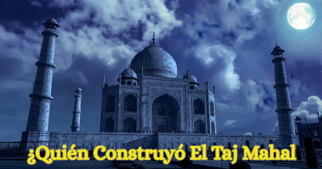 ¿Quién construyó el Taj Mahal
