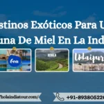 Destinos Exóticos Para Una Luna De Miel En La India