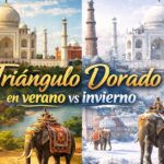 Triángulo Dorado en verano vs invierno